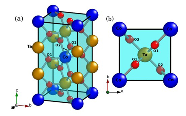 The crystal structure of CoTa2⁢O6.